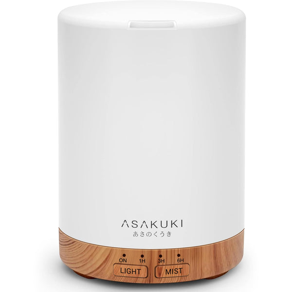 ASAKUKI 300ml Premium Aromatherapy Essential Oil Diffuser Quiet Humidifier NEW