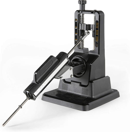Rieci Manual Knife Sharpener Fixed Angle 15-30° Diamond Alloy Steel Black DEMO