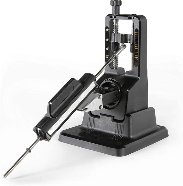 Rieci Manual Knife Sharpener Fixed Angle 15-30° Diamond Alloy Steel Black DEMO