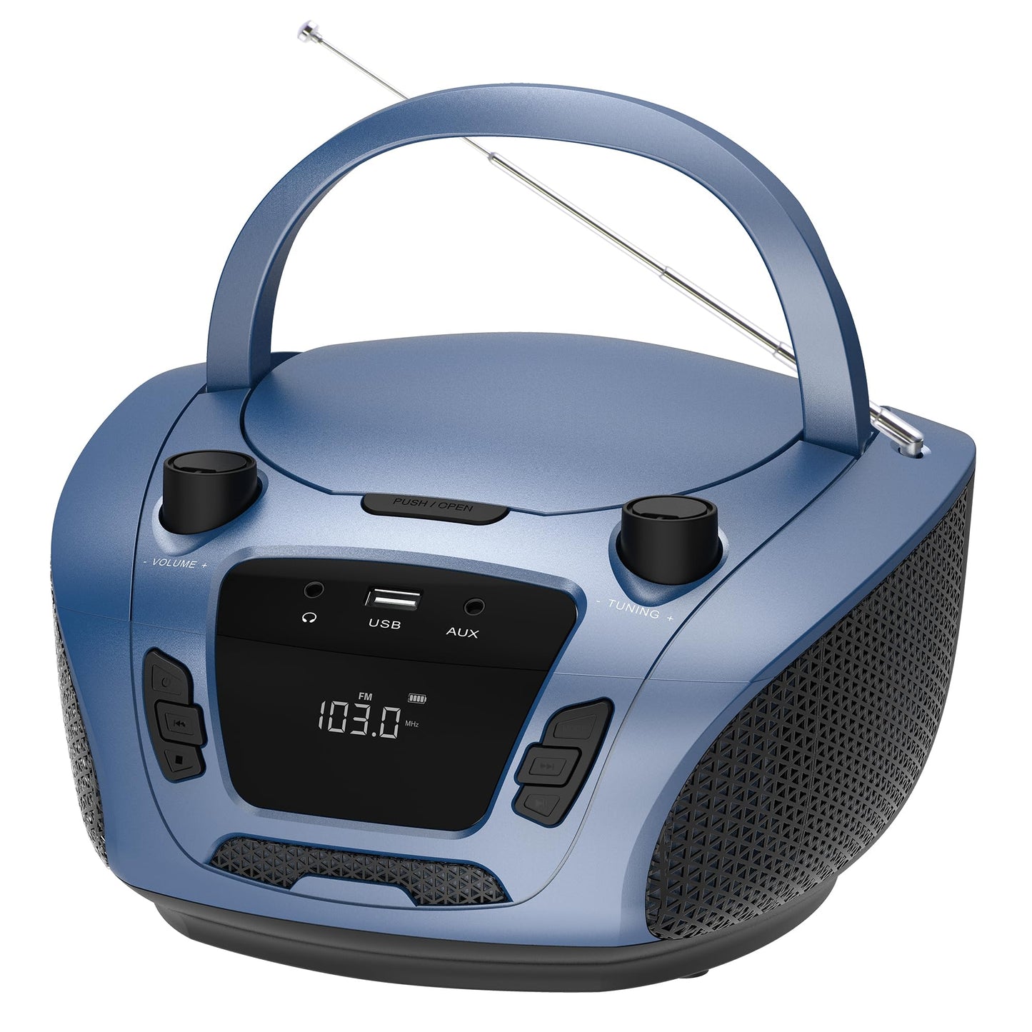 HANLIM Portable CD Players Bluetooth CD Player with USB, MP3, AUX, FM DEMO