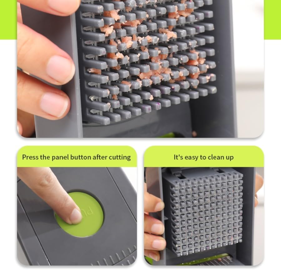 RUNZI 15-in-1 Professional Vegetable Chopper Multifunction Kitchen Gadget NEW