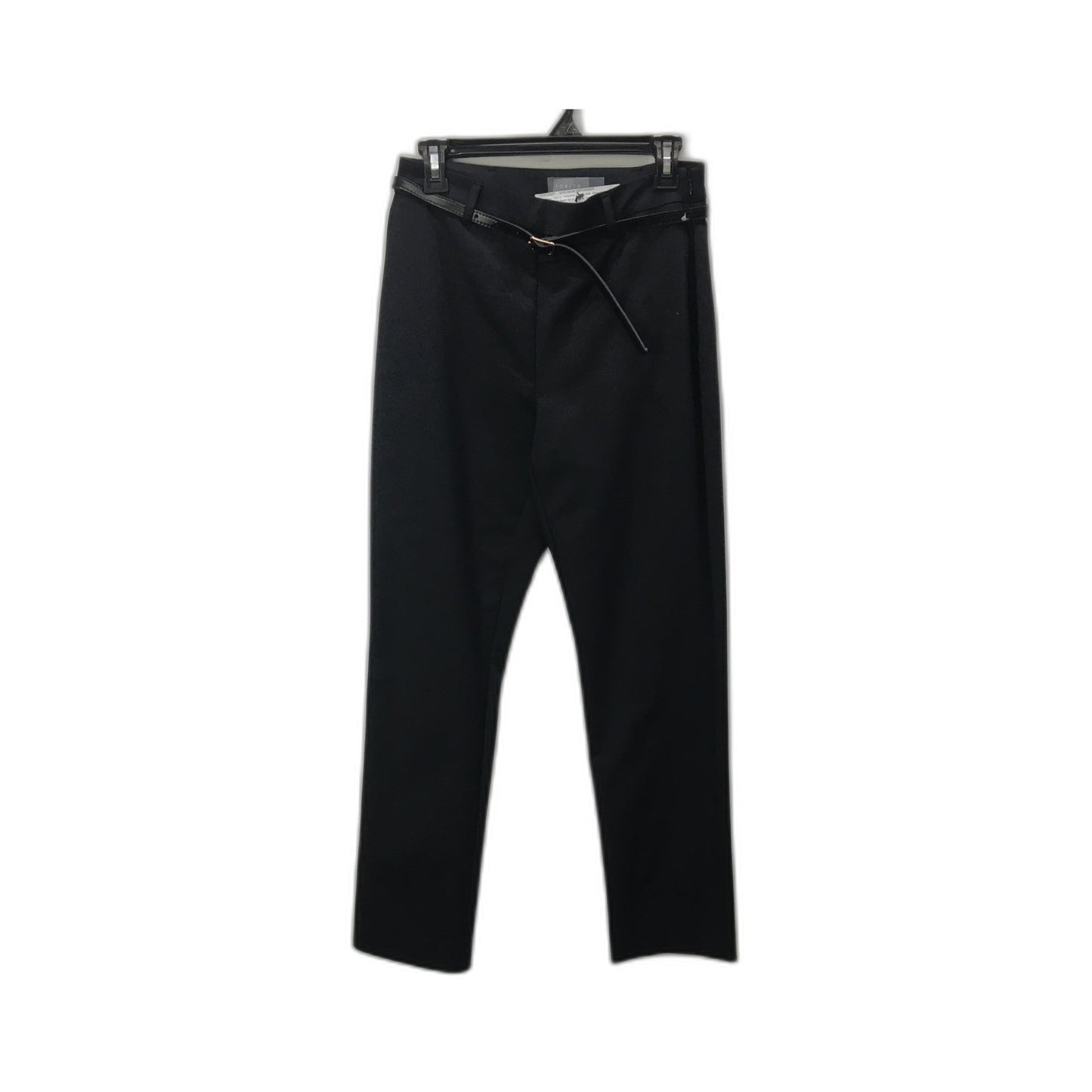 Tokito Cotton Sateen Relaxed Fit Pants for Women Black Size 8