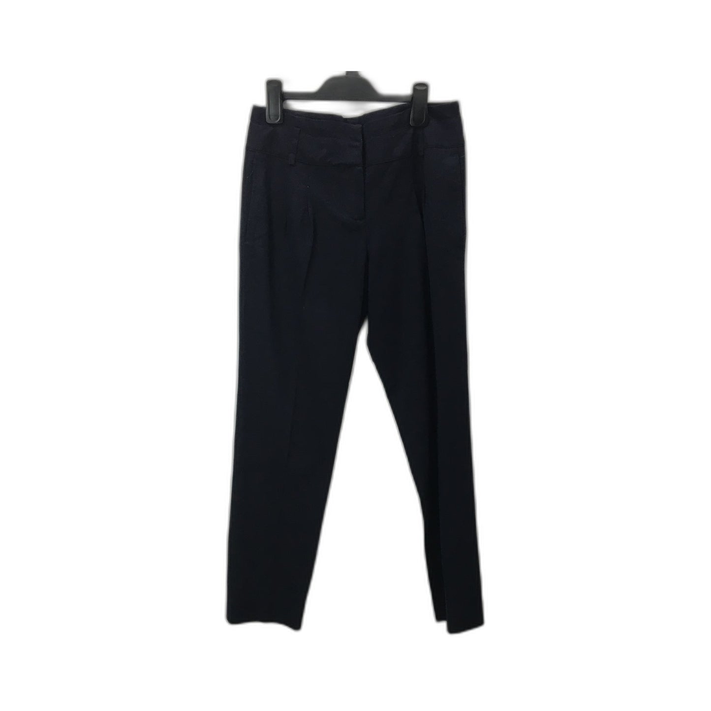 Zara Basic Cotton Blend Dress Pants Trousers Slacks Black Size 5