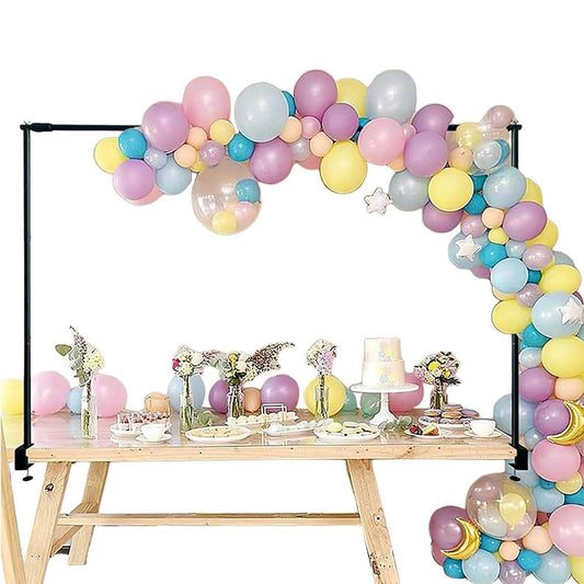 KirbyBear Adjustable Centrepieces Metal Arch Centrepiece Decor in Black - NEW
