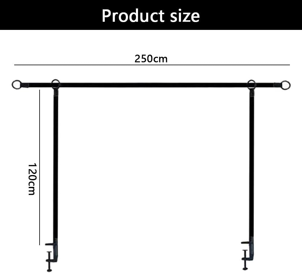 KirbyBear Adjustable Centrepieces Metal Arch Centrepiece Decor in Black - NEW