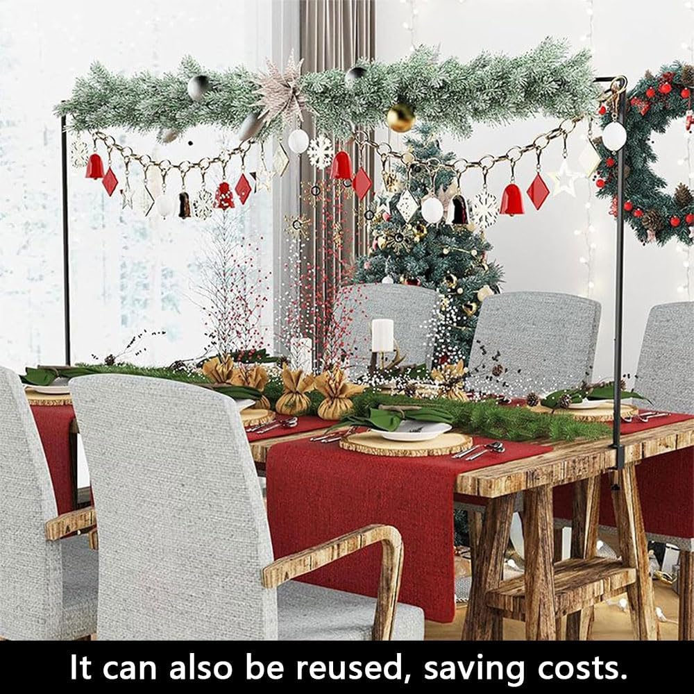KirbyBear Adjustable Centrepieces Metal Arch Centrepiece Decor in Black - NEW
