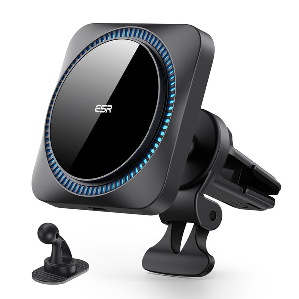 ESR Black-Standard Automobile Chargers 15W MagSafe Car Charger with DEMO