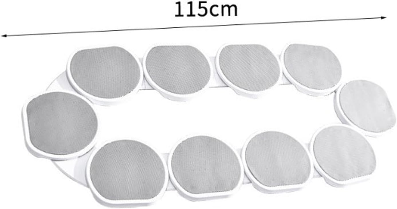Jiawu 10-Inch Rotating Lazy Susan Turntable Dining Table Organizer White NEW