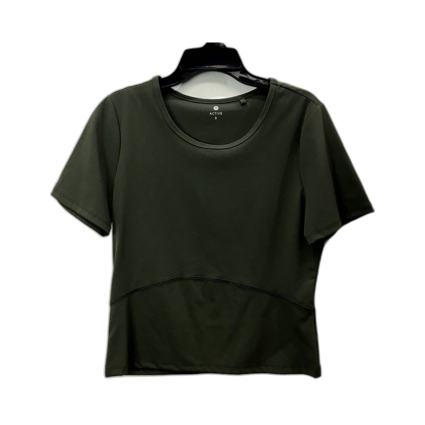 Active Target Womens Olive Green Pullover Sweatshirt Comfortable Activewear Sz 8