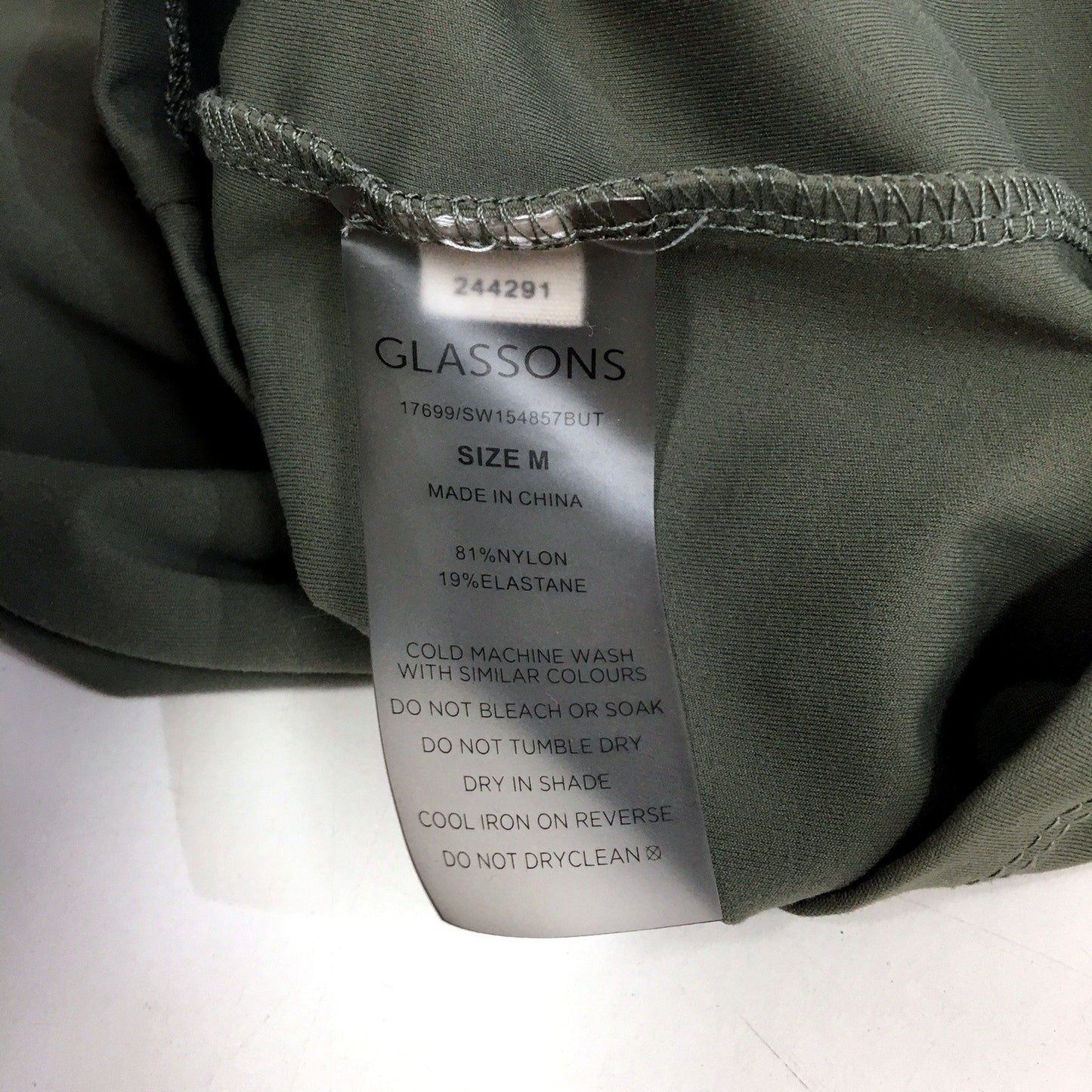 Glassons Womens Sleeveless Casual Olive Green Romper Jumpsuit Size M