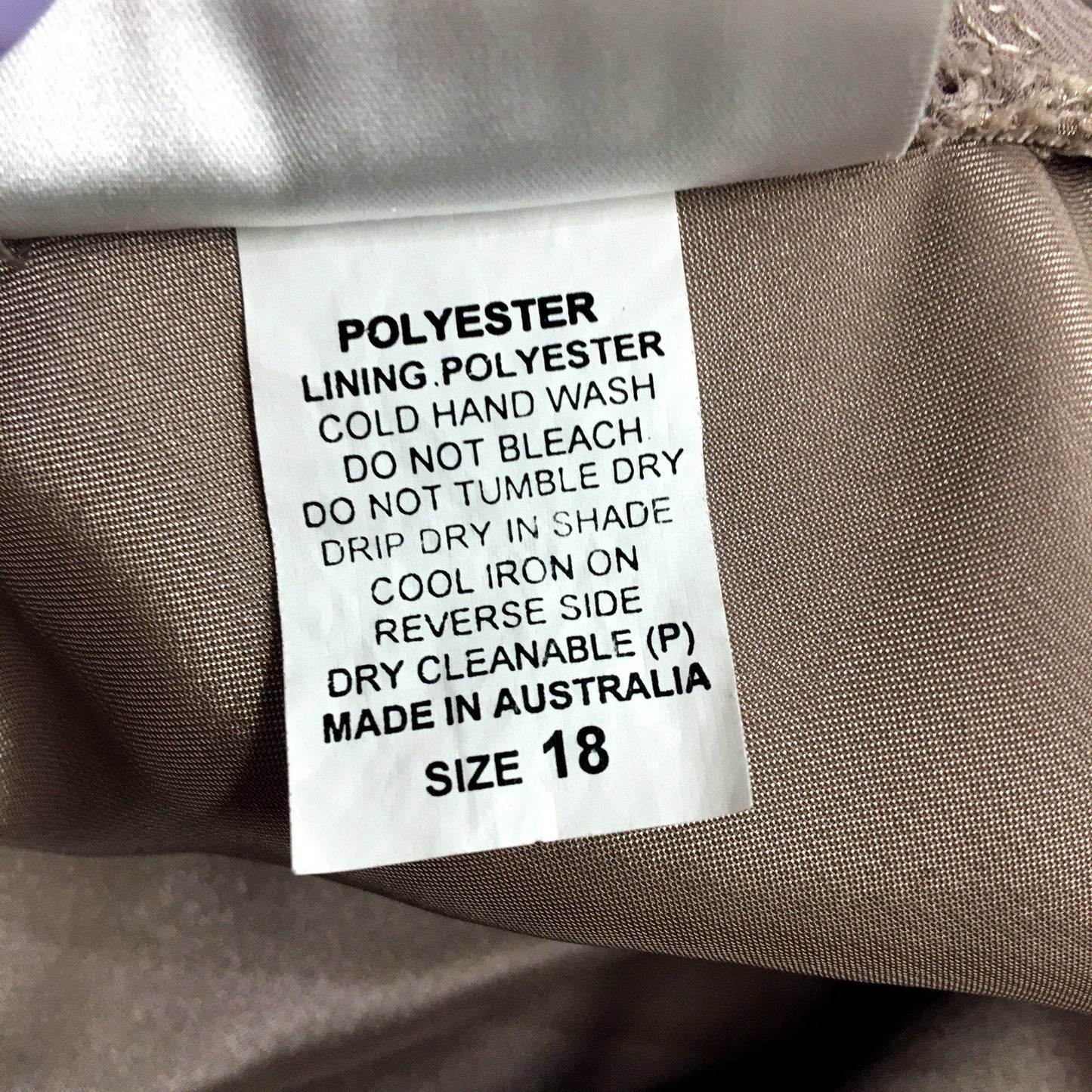 Womens Noni Sequin Flared Midi Formal Party Skirt in Brown Size 18