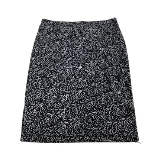 ed.it.ed Floral Print Black and White Skirt for Casual Wear Womens Size 8