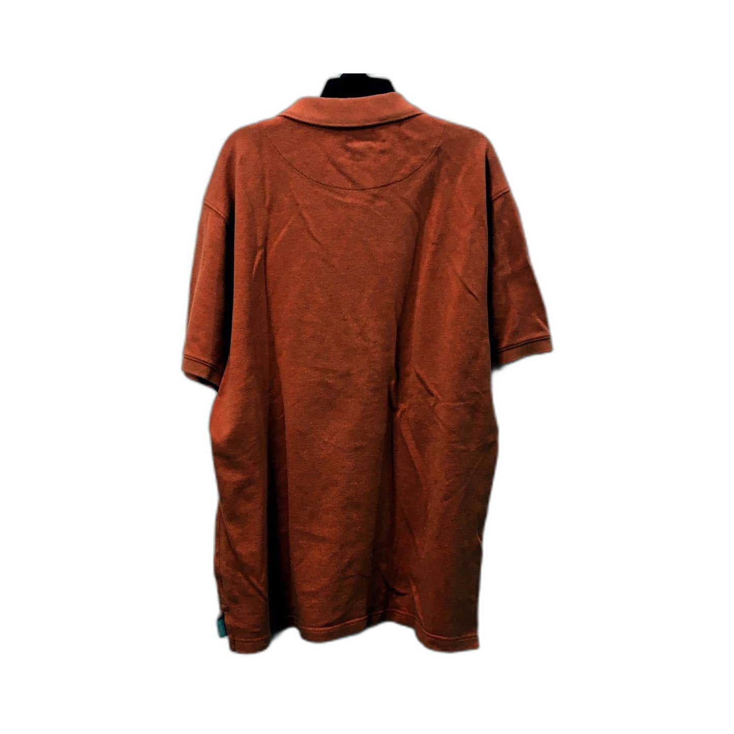 Mens Sports Fit Pointer Orange Cotton Polo Shirt Casual Large