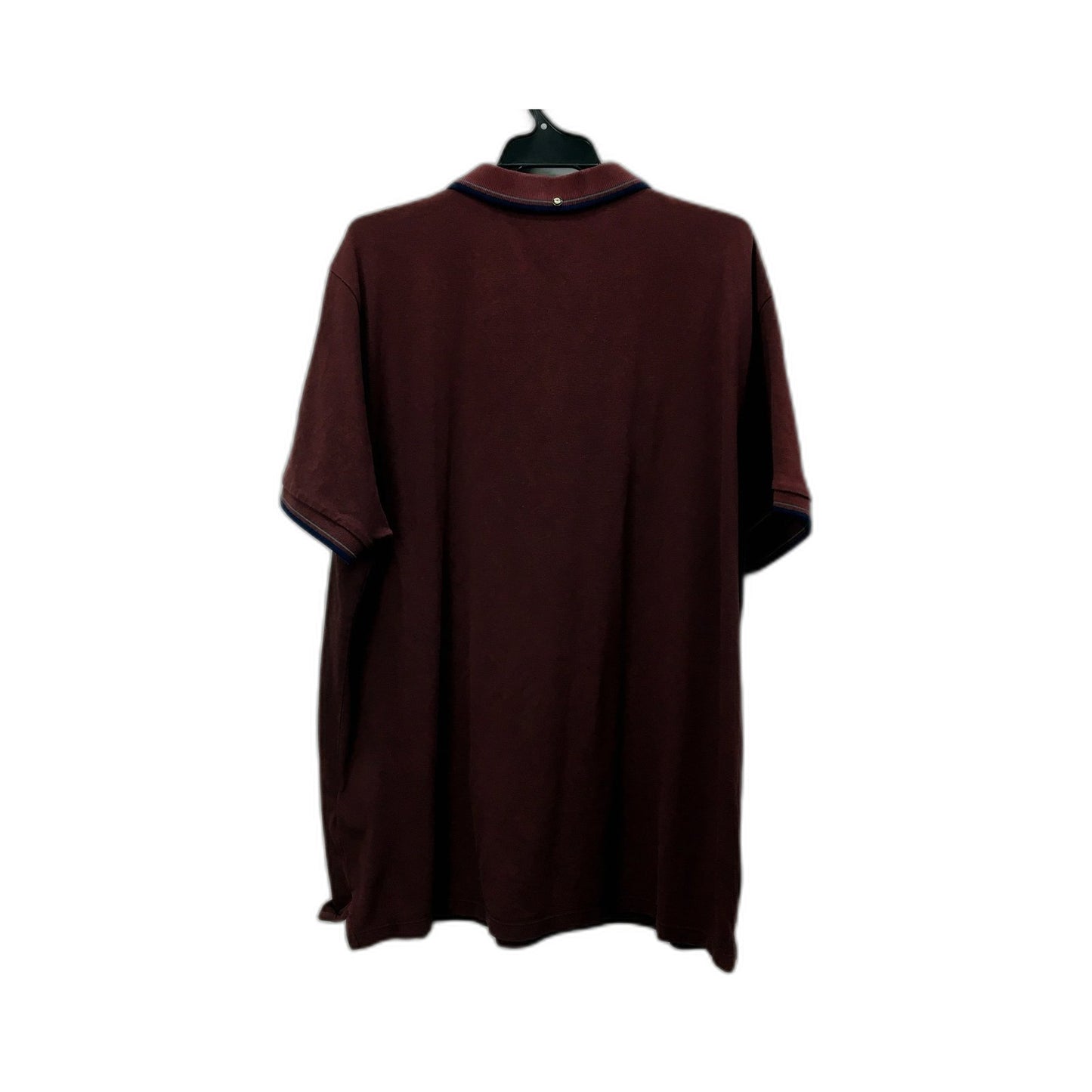 Ben Sherman Mens Organic Cotton Burgundy Polo Shirt in XXL Size