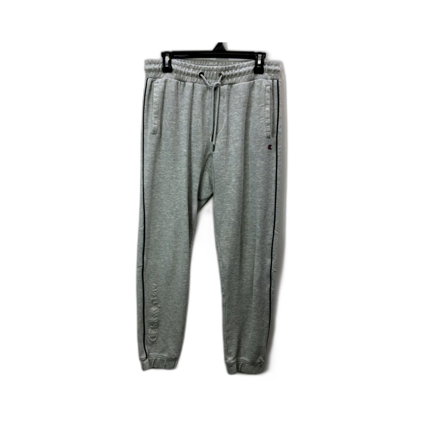 Champion Mens Gray Comfortable Soft Jogger Sweatpants for Small Size