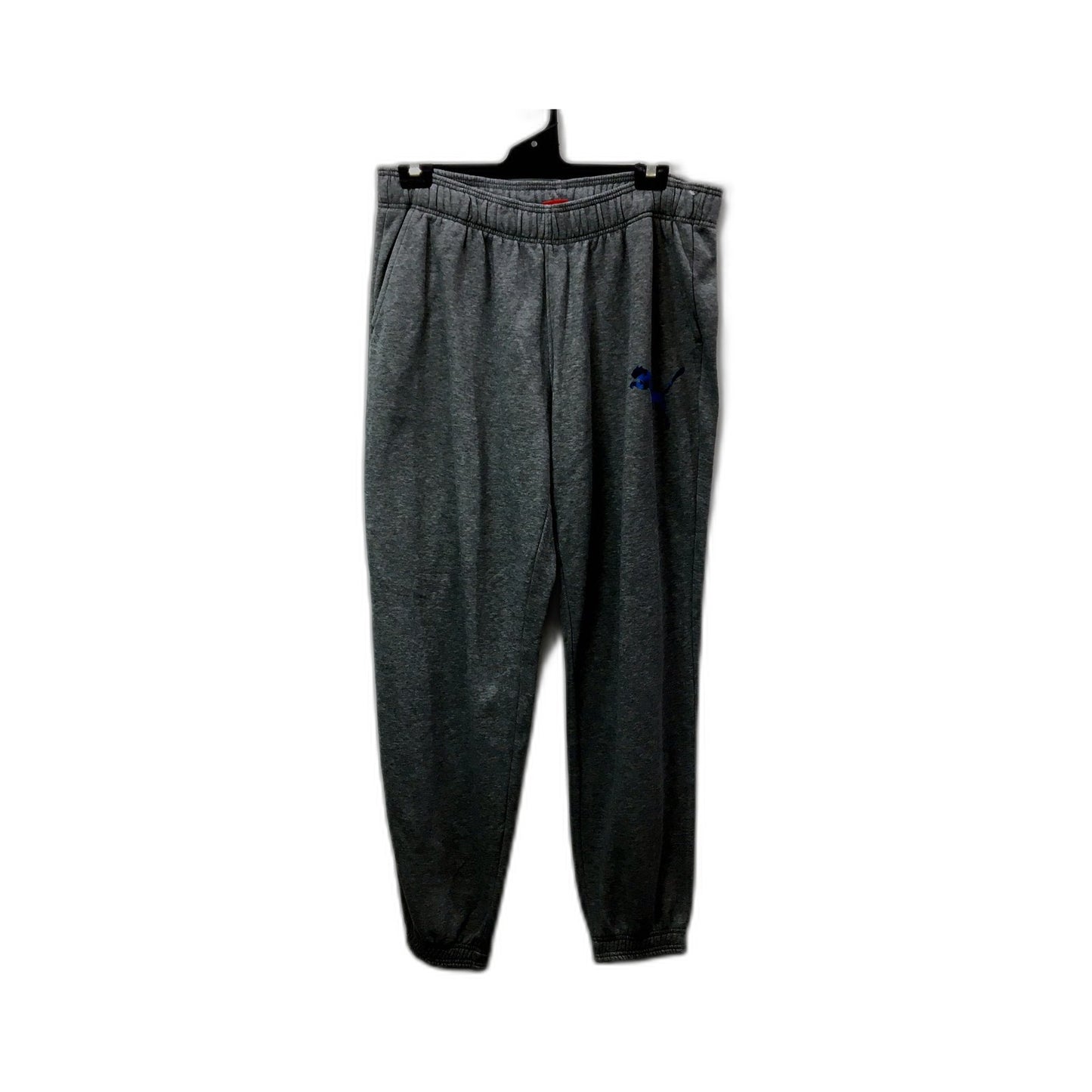 Puma Rudolf Dassler Sport Mens Sweatpants Gray Drawstring Elastic Waist Size XL