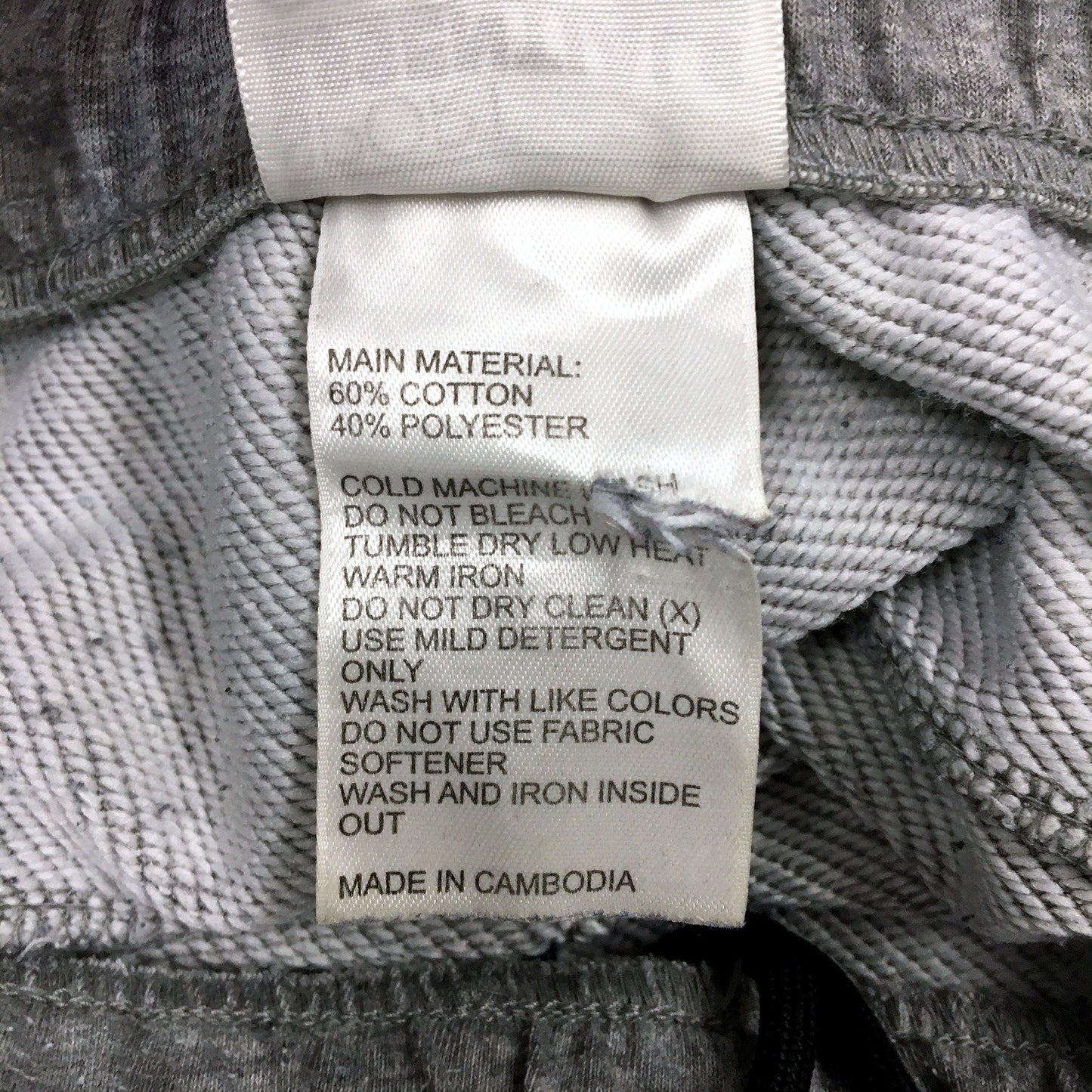 Adidas Mens Gray Sweatpants Comfortable Athletic Lounge Pants Size Small