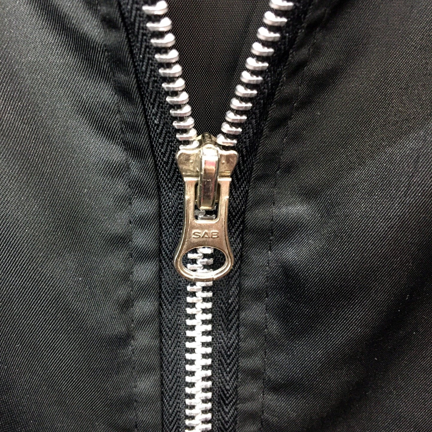 Unisex Bomber Jacket Black and White Lightweight Casual Stylish Size Small