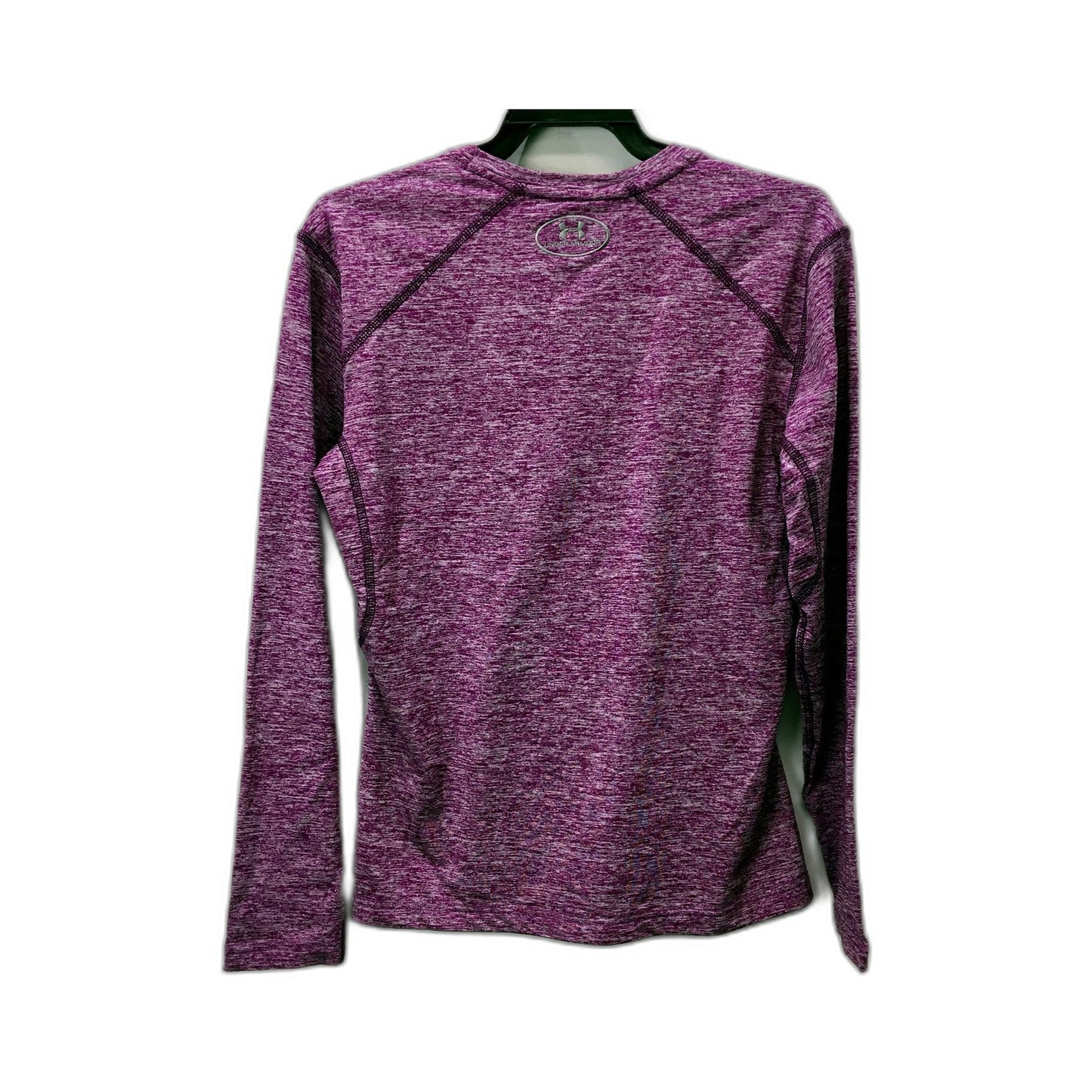 Under Armour Womens Pullover Sweatshirt Purple Moisture Wicking Size Medium