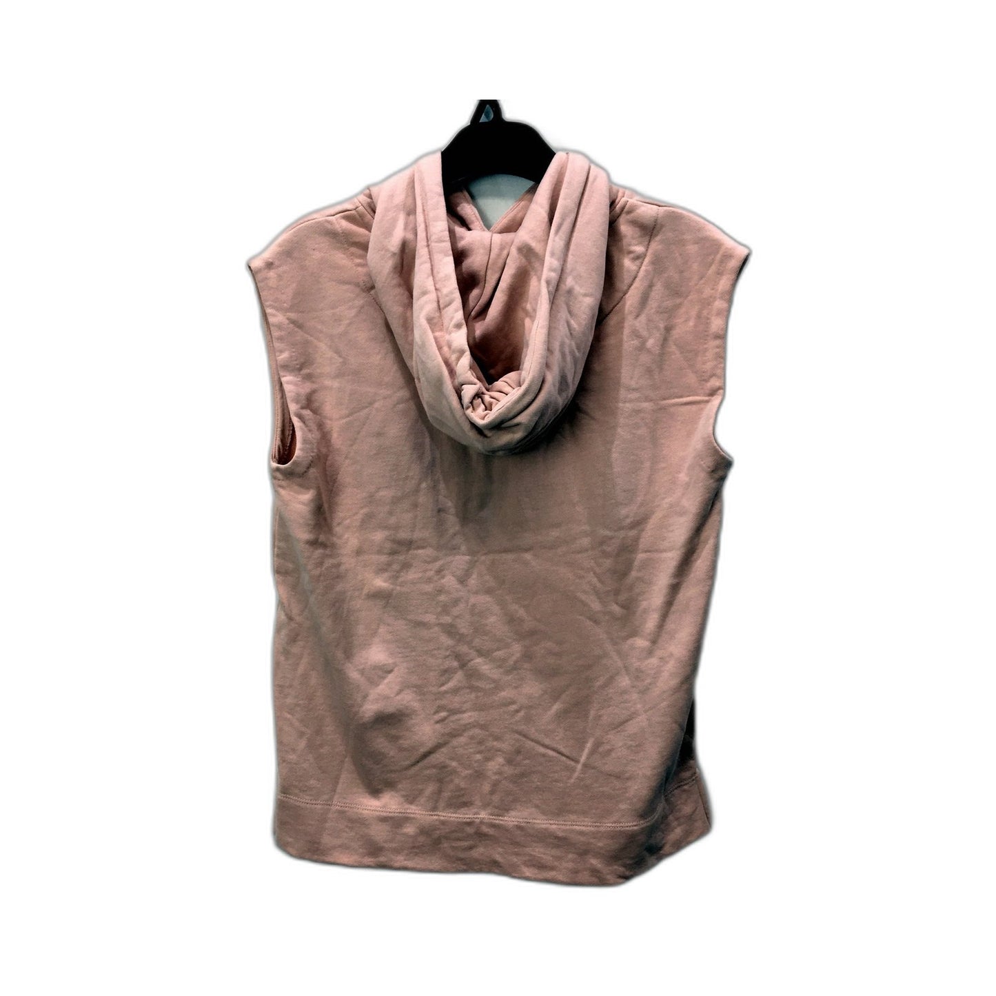 Country Road Womens Oversized Pullover Hoodie Dusty Rose Cotton Blend Size XXS