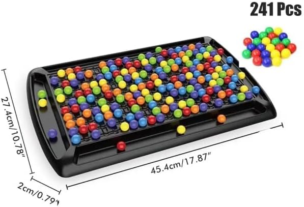 DWYYWSM Rainbow Puzzle Chess 241 Ball Elimination Game Parent-Child NEW