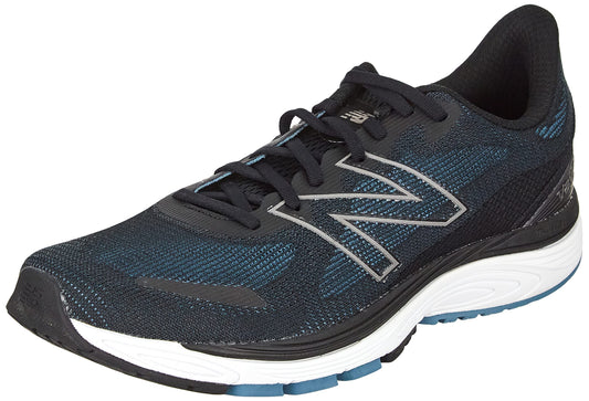 New Balance Mesh Design Blue Black Running Sneakers Mens US 8 NEW