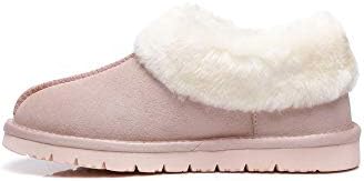 UGG Australian Shepherd Premium Soft Sheepskin Wool Slippers Pink Size US 11 NEW