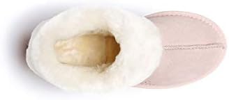 UGG Australian Shepherd Premium Soft Sheepskin Wool Slippers Pink Size US 11 NEW