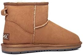UGG AUSTRALIAN SHEPHERD Classic Mini Suede Ankle Boots Chestnut Mens 11 L13 NEW