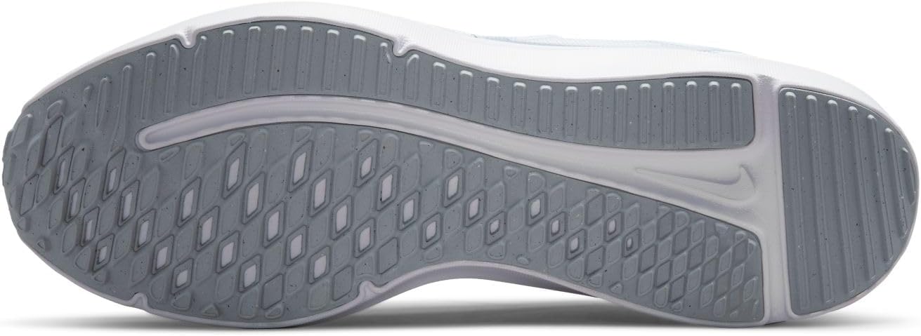 Nike Lightweight Downshifter 12 White & Platinum Running Sneakers Mens US 12 NEW