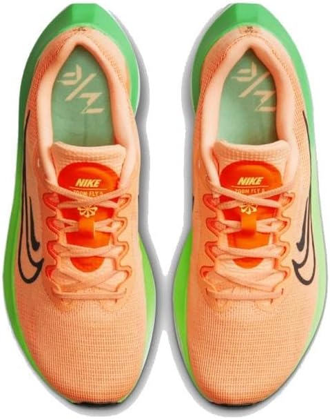 Nike Zoom Fly 5 Total Orange Black Bright Crimson White Trainers Ladies US 7 NEW
