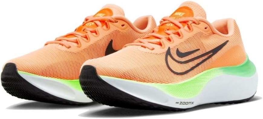 Nike Zoom Fly 5 Total Orange Black Bright Crimson White Trainers Ladies US 7 NEW