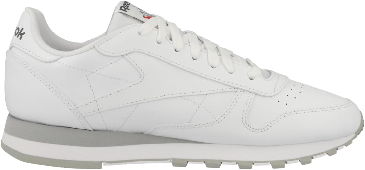 Reebok Men's Classic Leather Trainers Intense White & Gum Grey US 11 NEW