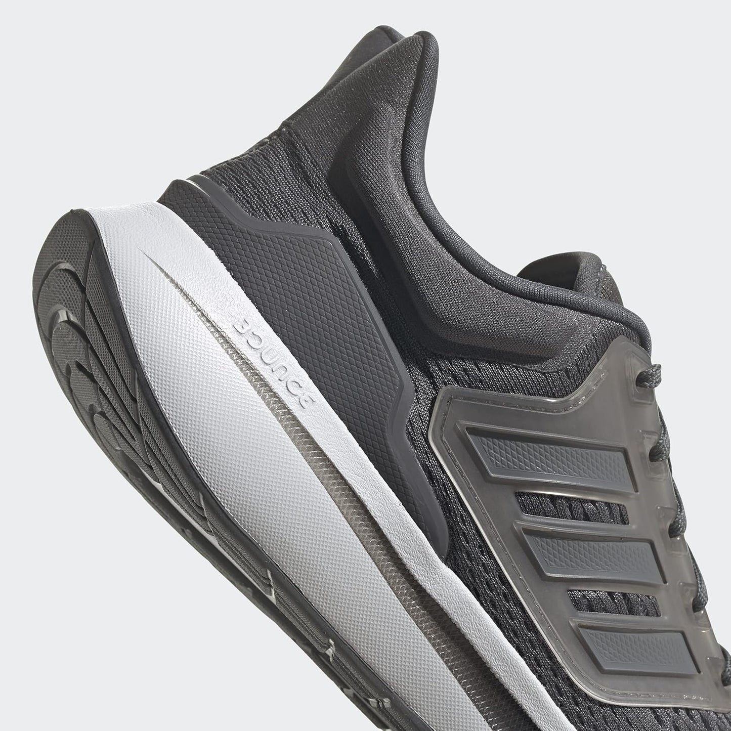 Adidas Eq21 Lace Up Running Shoe Dash Grey & White Ladies US 9 NEW