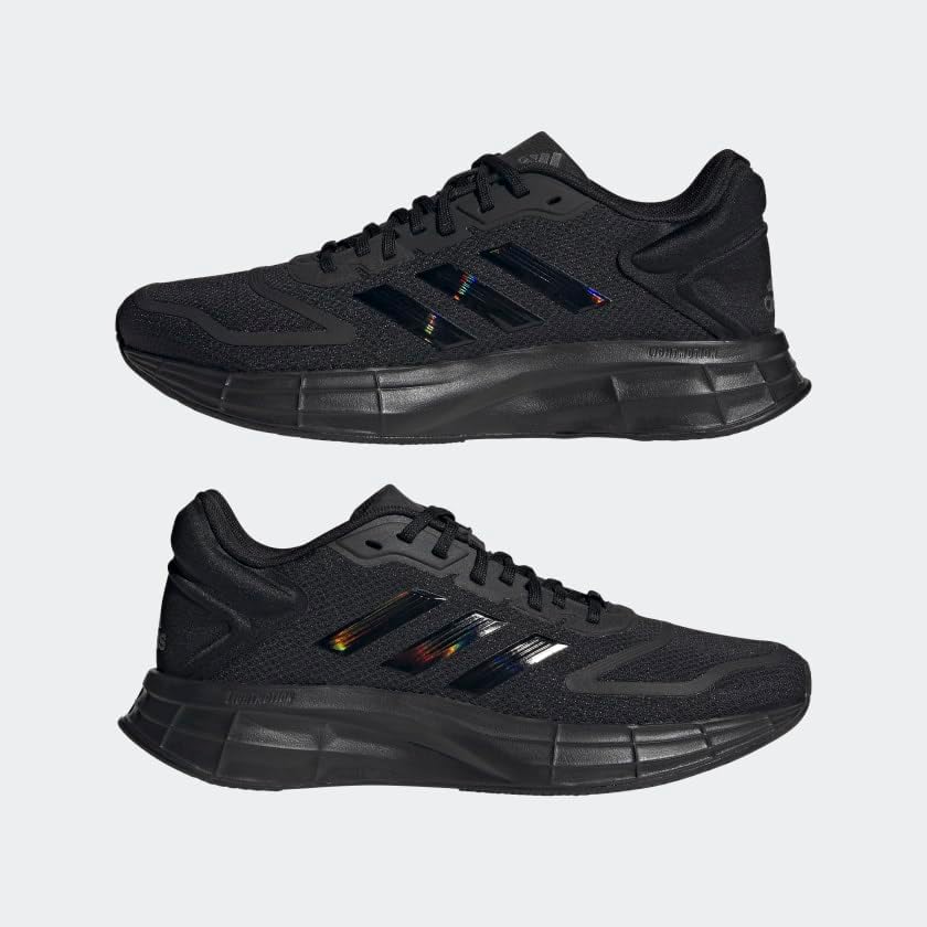 Adidas Women's Duramo 10 All Black Running Sneaker Shoes US 11 NEW