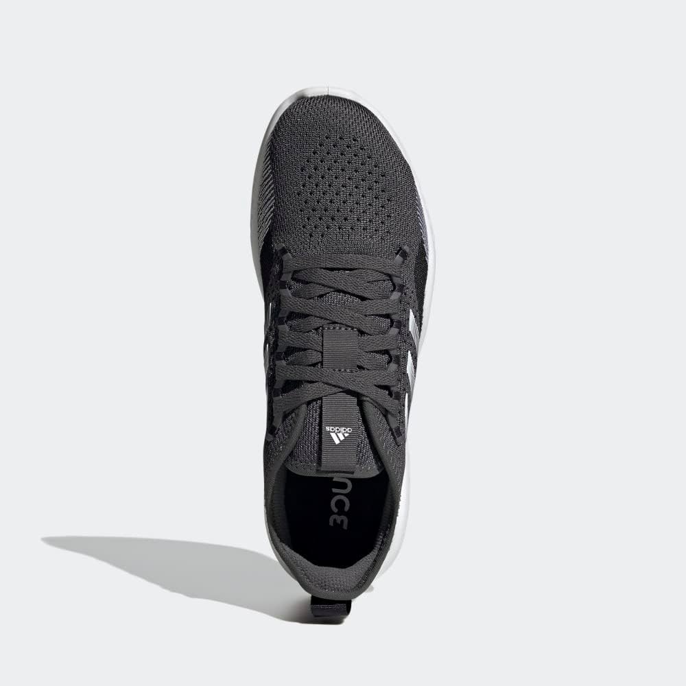 Adidas Duramo 10 Core Fluidflow 2.0 Charcoal Black Running Shoes Mens US10.5 NEW