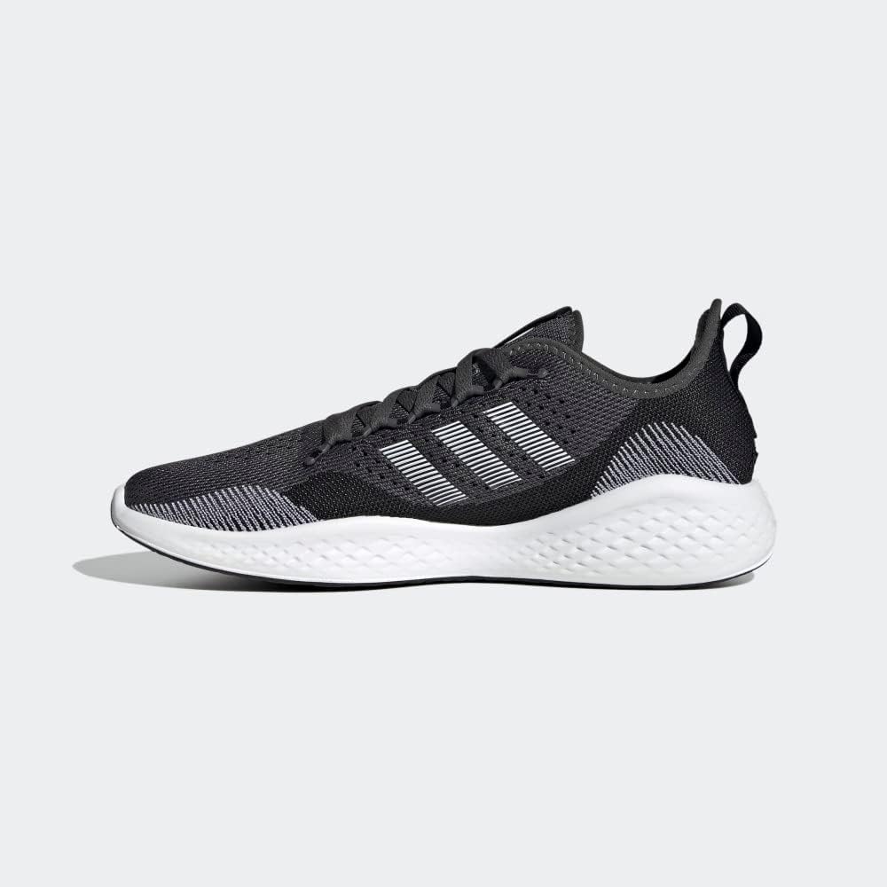 Adidas Duramo 10 Core Fluidflow 2.0 Charcoal Black Running Shoes Mens US10.5 NEW