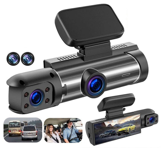 MTSDM 1080P Dual Dash Cam Front and Cabin 3.16" IPS Screen DEMO