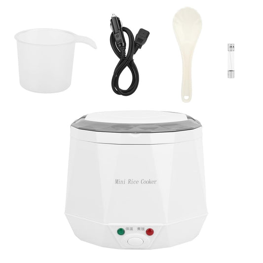 Jectse 1.6L Mini Rice Cooker, Portable Travel Steamer, Small Removable Pot DEMO