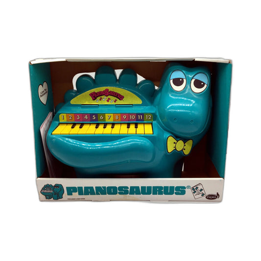 Pianosaurus Jumbo Keyboard Electronic Toy Piano Musical Instrument Teal NEW