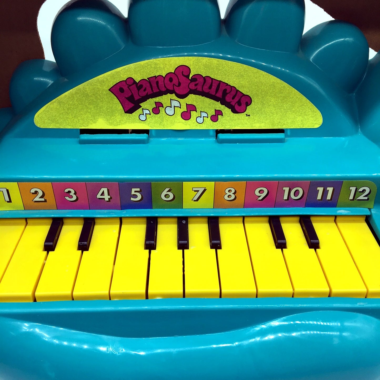 Pianosaurus Jumbo Keyboard Electronic Toy Piano Musical Instrument Teal NEW
