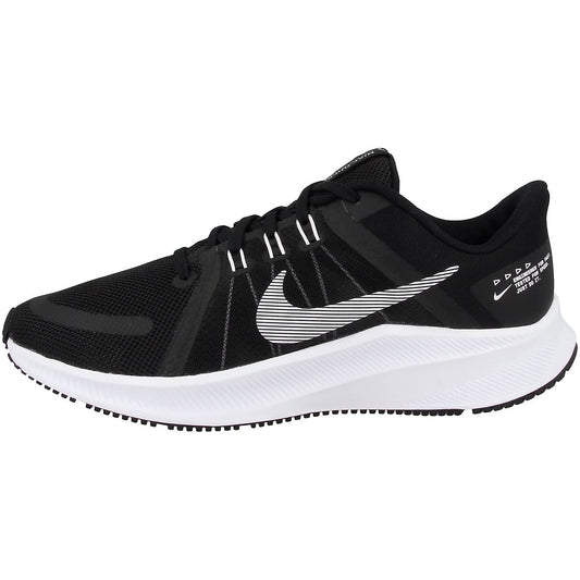 Nike Women's Road Running Quest 6 Black White Shoes US 8.5 NEW