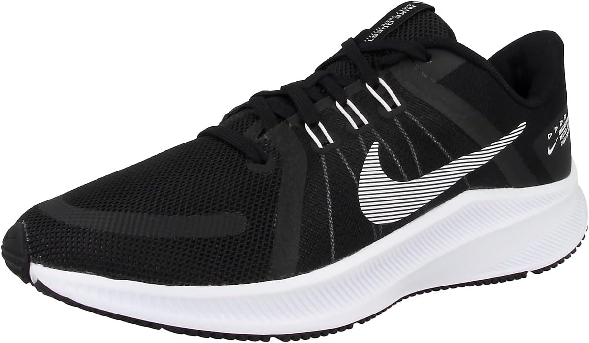 Nike Women's Road Running Quest 6 Black White Shoes US 8.5 NEW