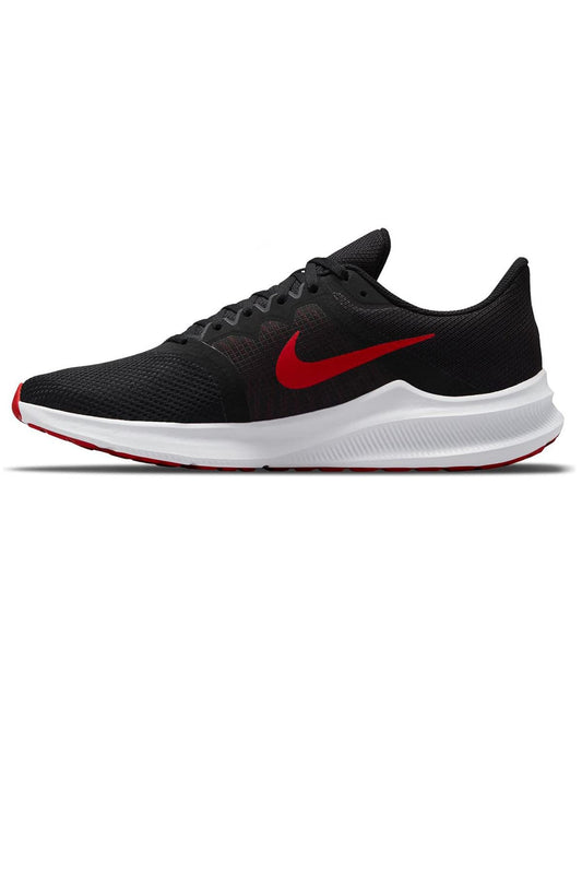 Nike Downshifter 11 Trainers Running Shoes Black University Red Mens US 8 NEW