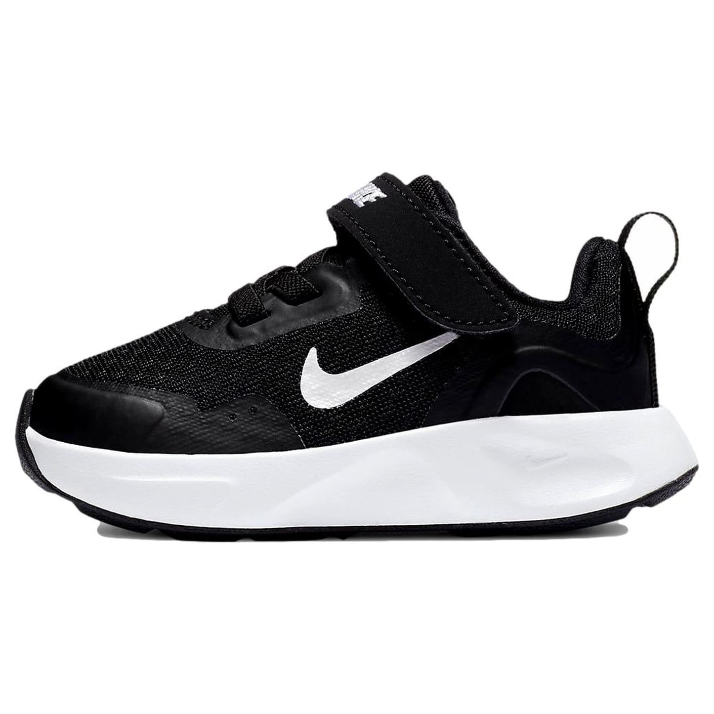 Nike Wearallday TD Black and White Trainers for Toddlers Size 7C 13cm NEW