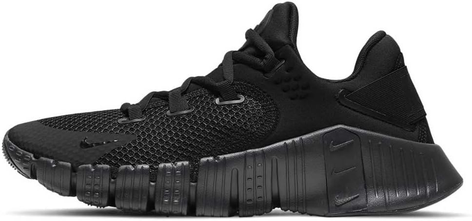 Nike Black Metcon 4 Soccer Unisex Sneakers Mens US 12 Ladies US 13.5 NEW
