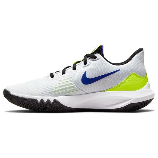 Nike White Volt Basketball Shoes Precision 5 High-Performance Mens US 10.5 NEW