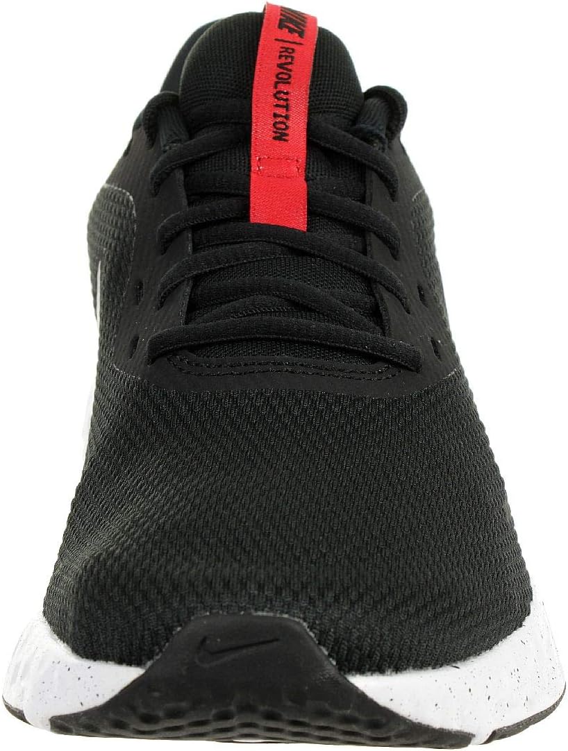 Nike Revolution 5 Black Anthracite University Red Running Shoes Men US 11 NEW