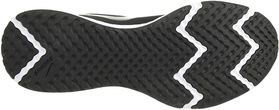 Nike Revolution 5 Black Anthracite University Red Running Shoes Men US 11 NEW