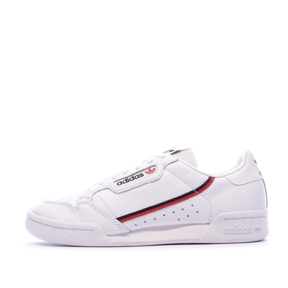 Adidas Continental 80 White Leather Sneakers G27706 Mens US 8.5 EUR 42 NEW